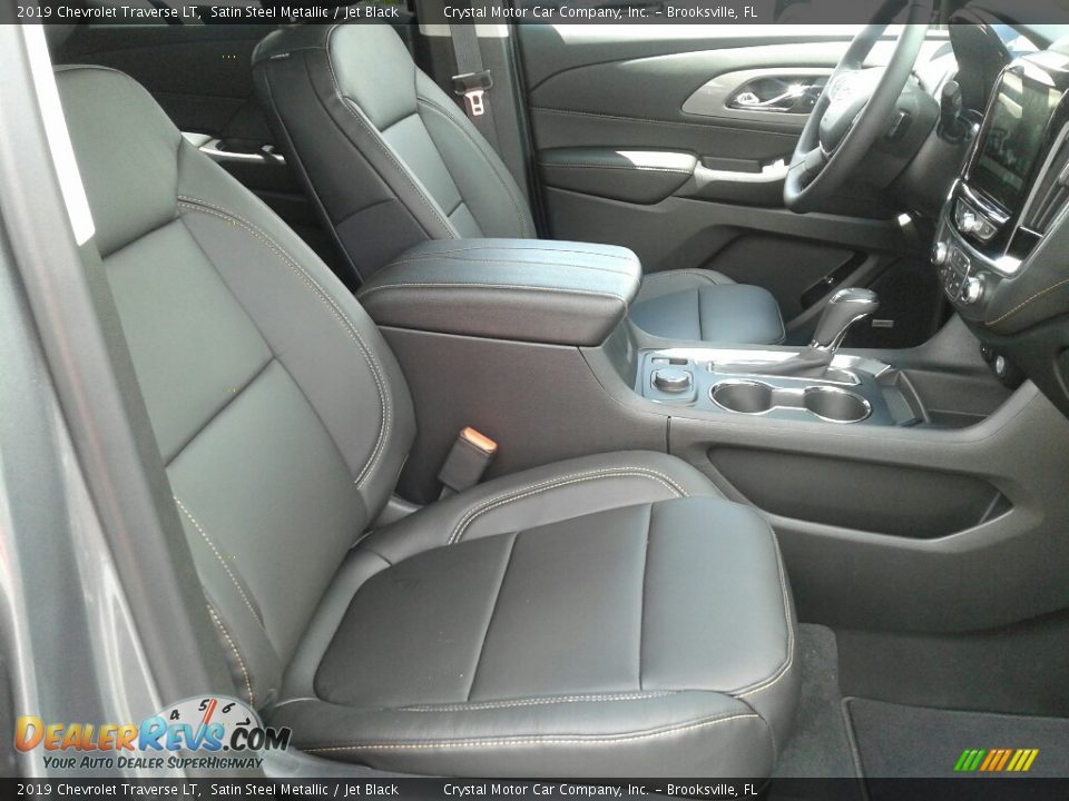 2019 Chevrolet Traverse LT Satin Steel Metallic / Jet Black Photo #12
