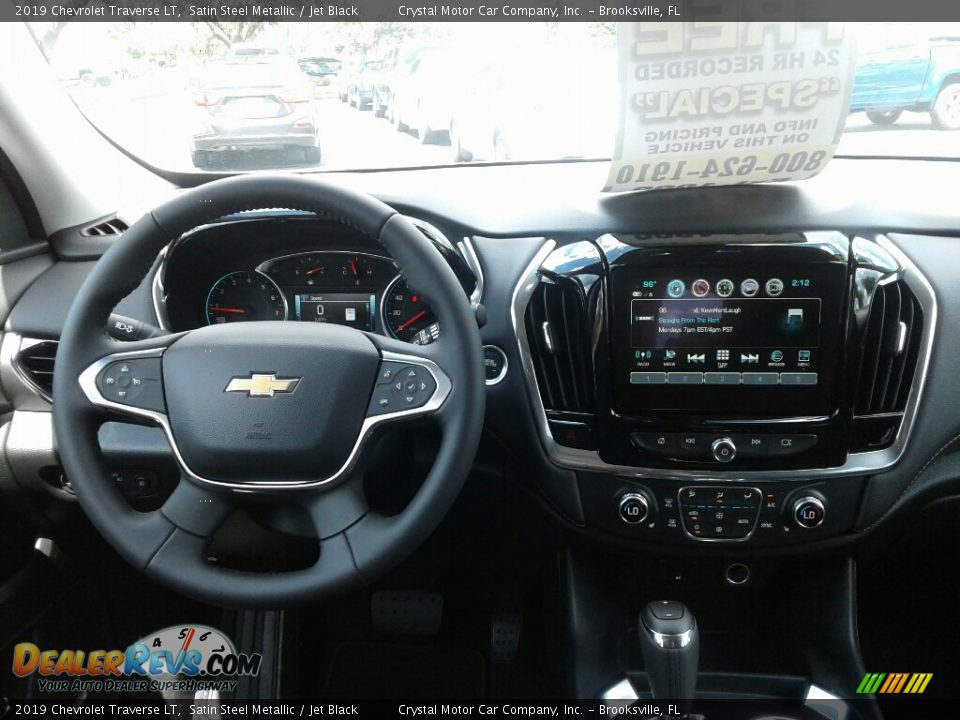 2019 Chevrolet Traverse LT Satin Steel Metallic / Jet Black Photo #13