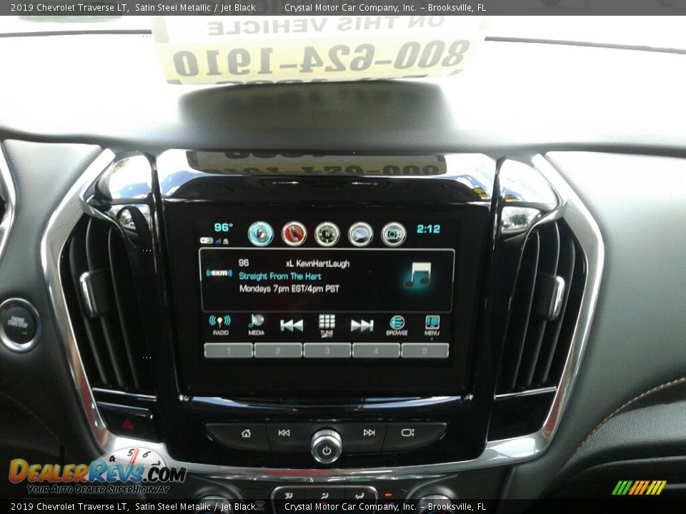 2019 Chevrolet Traverse LT Satin Steel Metallic / Jet Black Photo #15