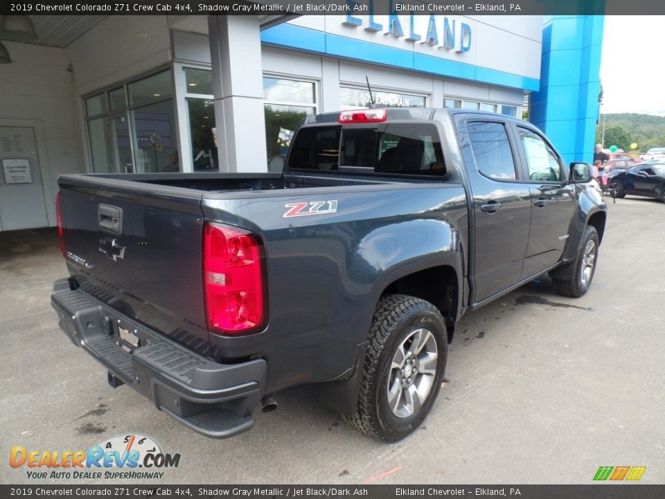 2019 Chevrolet Colorado Z71 Crew Cab 4x4 Shadow Gray Metallic / Jet Black/Dark Ash Photo #5