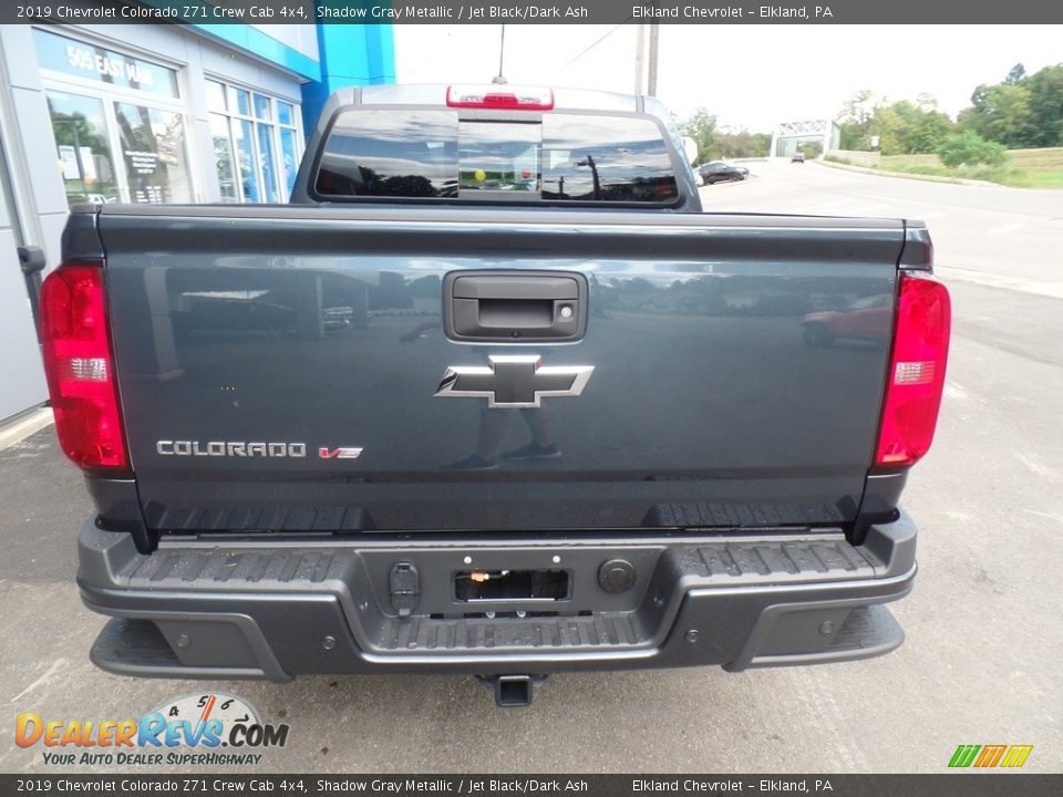 2019 Chevrolet Colorado Z71 Crew Cab 4x4 Shadow Gray Metallic / Jet Black/Dark Ash Photo #6