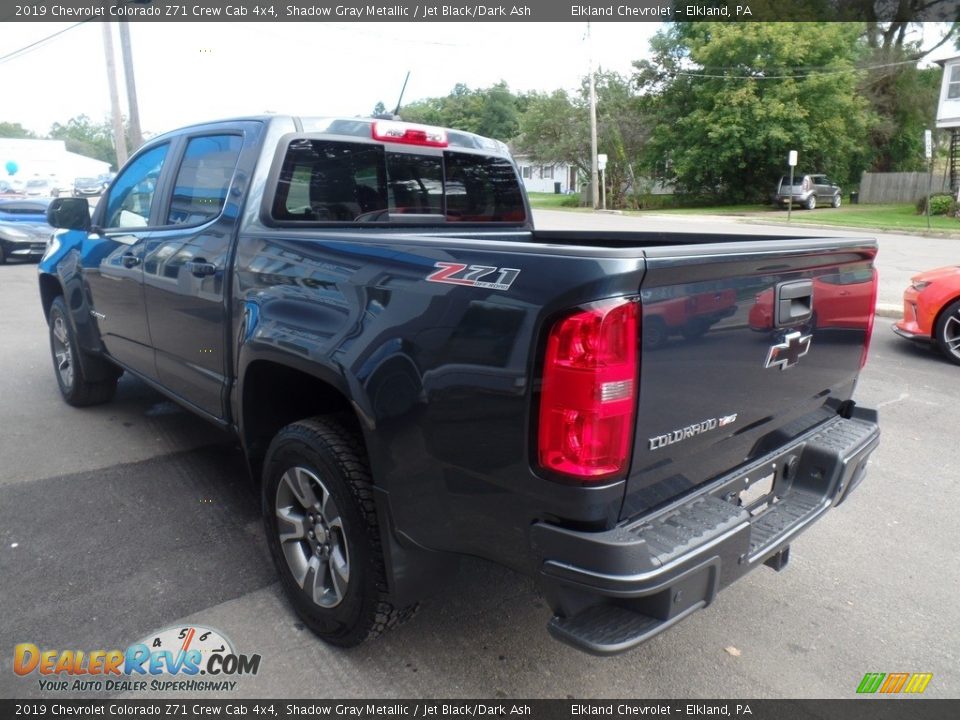 2019 Chevrolet Colorado Z71 Crew Cab 4x4 Shadow Gray Metallic / Jet Black/Dark Ash Photo #7