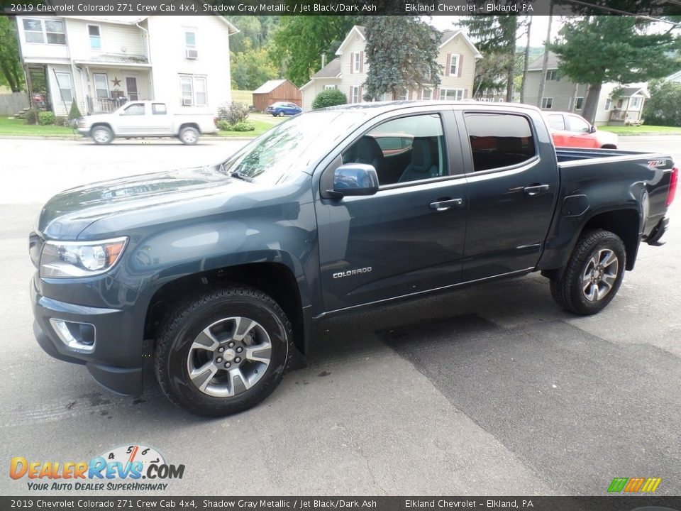 2019 Chevrolet Colorado Z71 Crew Cab 4x4 Shadow Gray Metallic / Jet Black/Dark Ash Photo #9