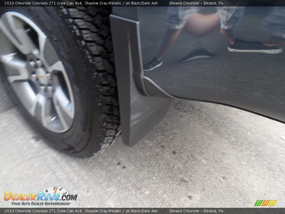 2019 Chevrolet Colorado Z71 Crew Cab 4x4 Shadow Gray Metallic / Jet Black/Dark Ash Photo #11