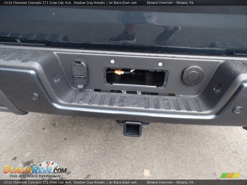 2019 Chevrolet Colorado Z71 Crew Cab 4x4 Shadow Gray Metallic / Jet Black/Dark Ash Photo #12