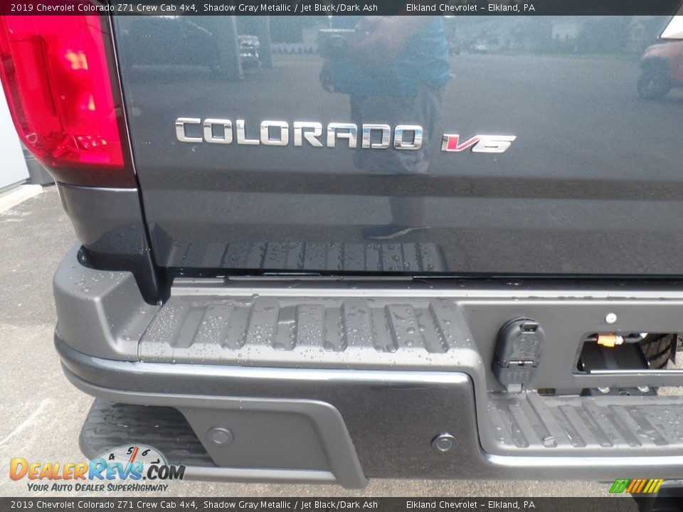 2019 Chevrolet Colorado Z71 Crew Cab 4x4 Shadow Gray Metallic / Jet Black/Dark Ash Photo #13