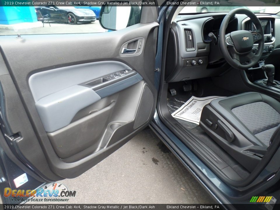 2019 Chevrolet Colorado Z71 Crew Cab 4x4 Shadow Gray Metallic / Jet Black/Dark Ash Photo #14