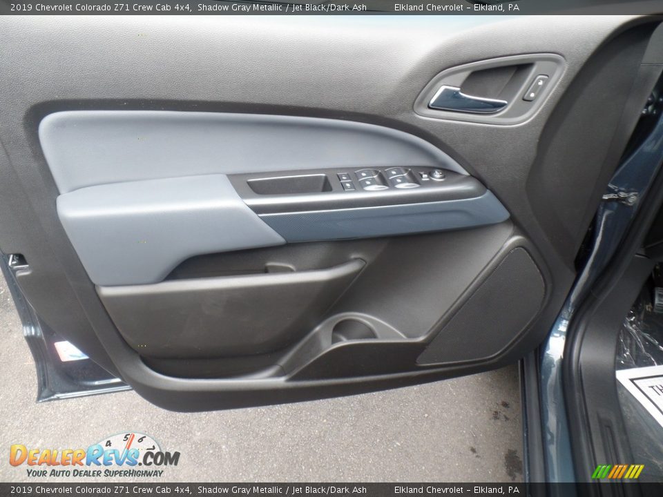 2019 Chevrolet Colorado Z71 Crew Cab 4x4 Shadow Gray Metallic / Jet Black/Dark Ash Photo #15