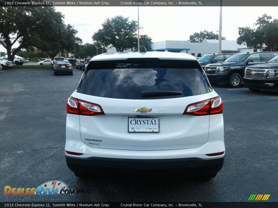 2019 Chevrolet Equinox LS Summit White / Medium Ash Gray Photo #4