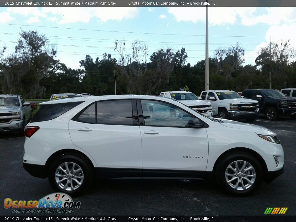 2019 Chevrolet Equinox LS Summit White / Medium Ash Gray Photo #6
