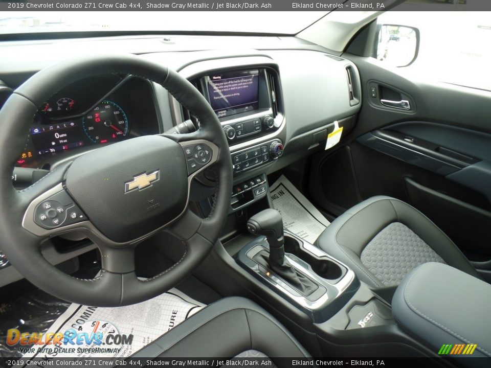 2019 Chevrolet Colorado Z71 Crew Cab 4x4 Shadow Gray Metallic / Jet Black/Dark Ash Photo #19