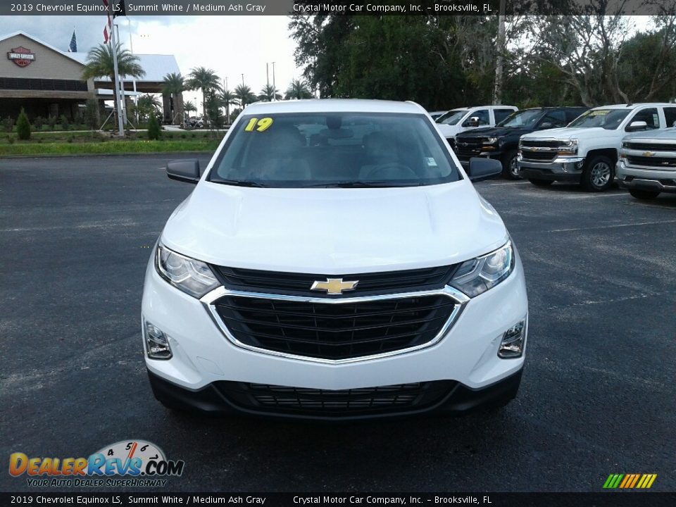 2019 Chevrolet Equinox LS Summit White / Medium Ash Gray Photo #8