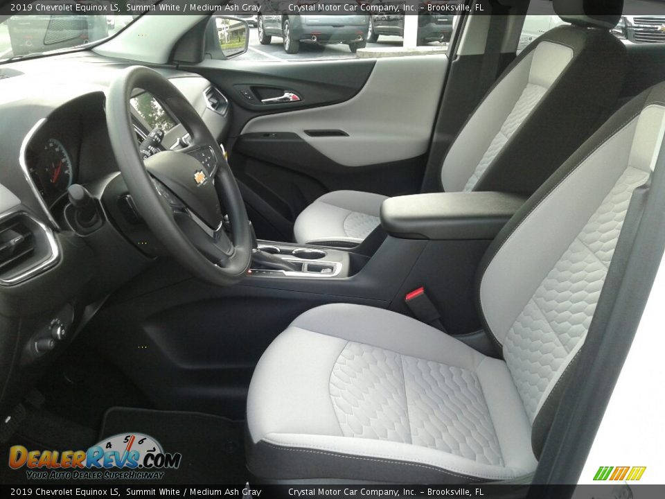 2019 Chevrolet Equinox LS Summit White / Medium Ash Gray Photo #9