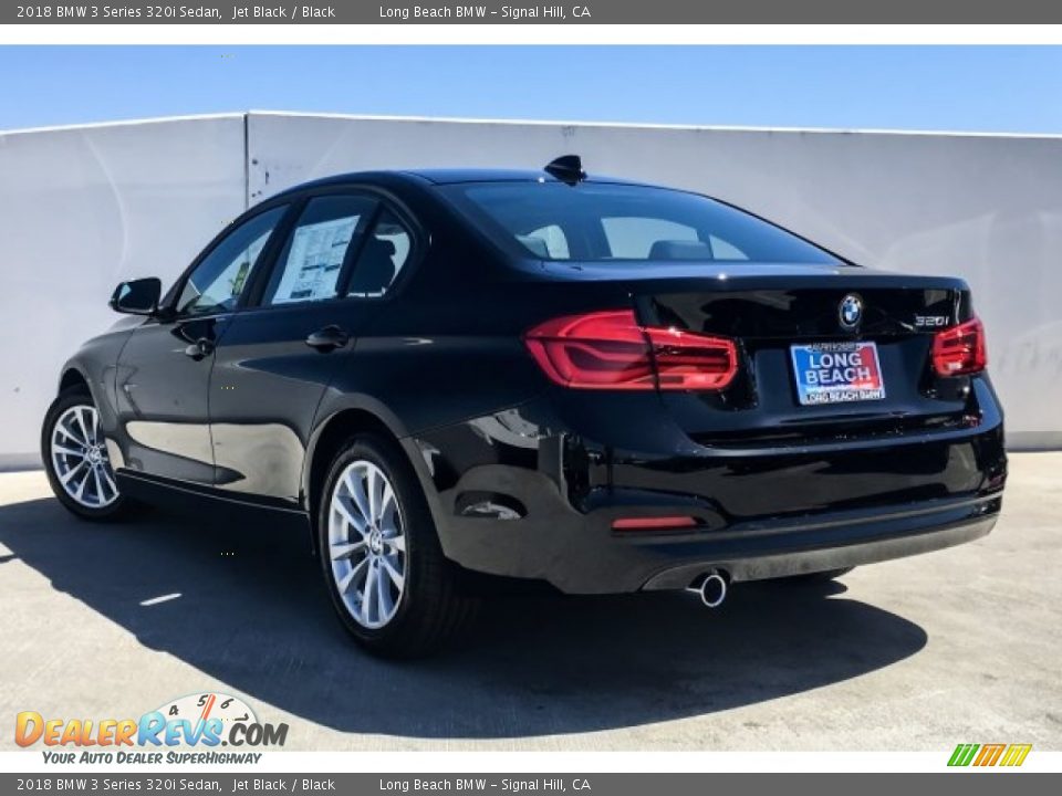 2018 BMW 3 Series 320i Sedan Jet Black / Black Photo #2