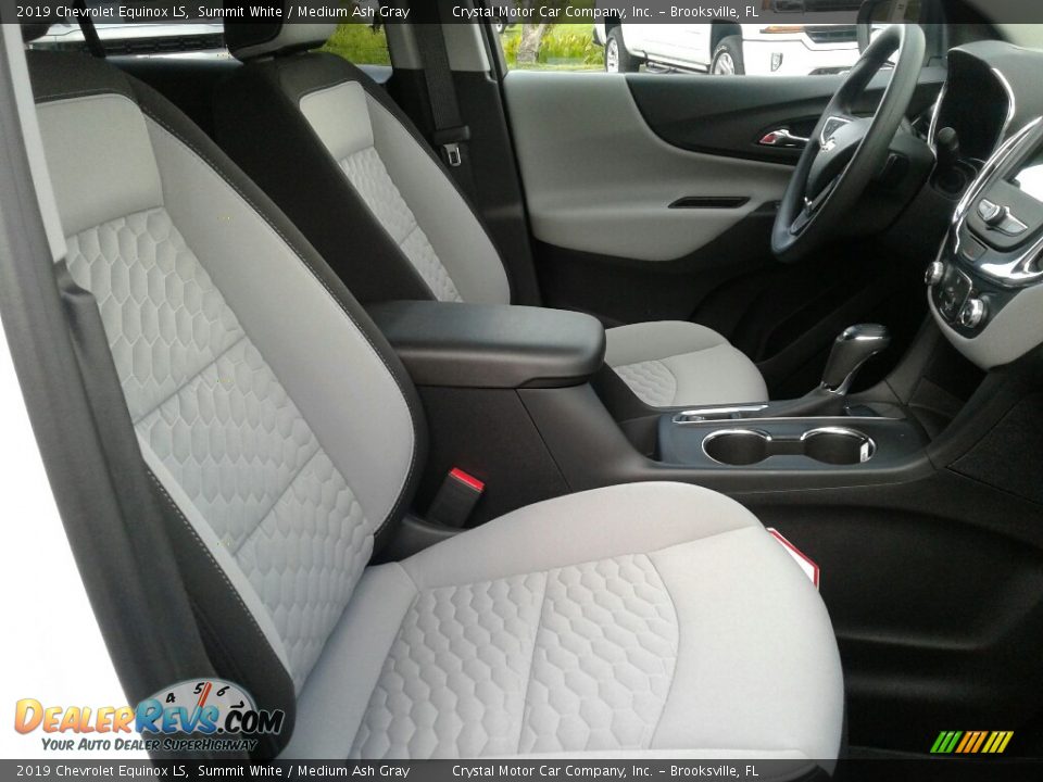 2019 Chevrolet Equinox LS Summit White / Medium Ash Gray Photo #12