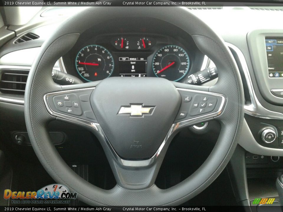 2019 Chevrolet Equinox LS Summit White / Medium Ash Gray Photo #14