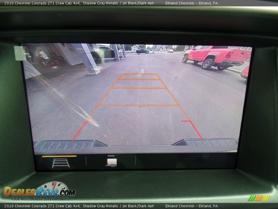 2019 Chevrolet Colorado Z71 Crew Cab 4x4 Shadow Gray Metallic / Jet Black/Dark Ash Photo #30