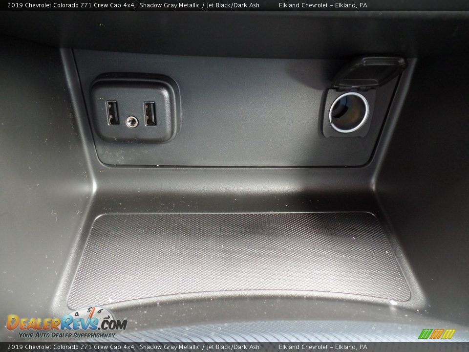 2019 Chevrolet Colorado Z71 Crew Cab 4x4 Shadow Gray Metallic / Jet Black/Dark Ash Photo #34