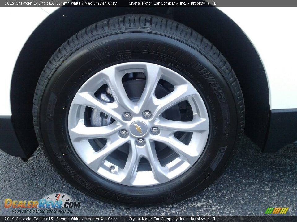 2019 Chevrolet Equinox LS Summit White / Medium Ash Gray Photo #20