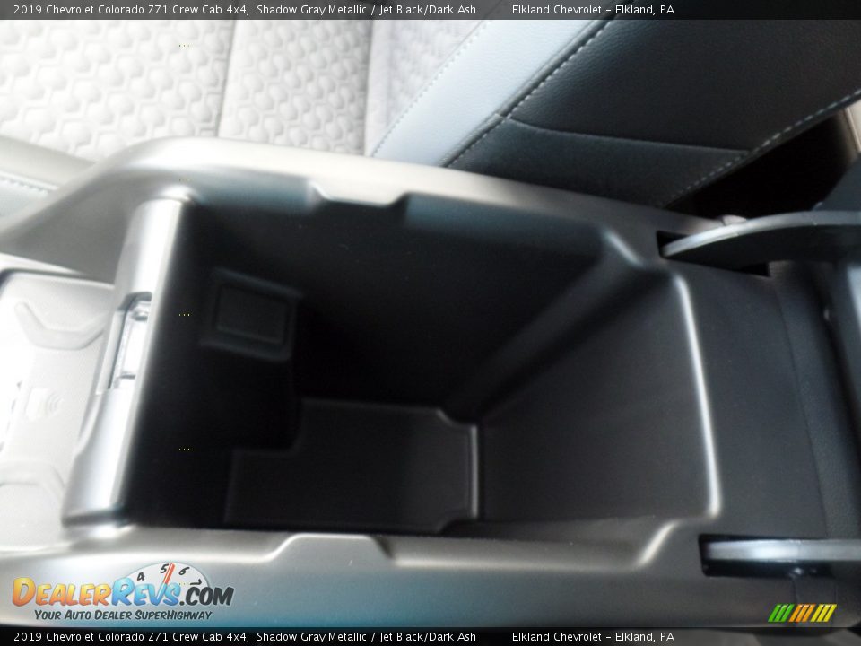 2019 Chevrolet Colorado Z71 Crew Cab 4x4 Shadow Gray Metallic / Jet Black/Dark Ash Photo #36