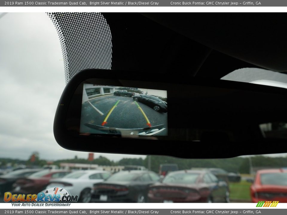 2019 Ram 1500 Classic Tradesman Quad Cab Bright Silver Metallic / Black/Diesel Gray Photo #8