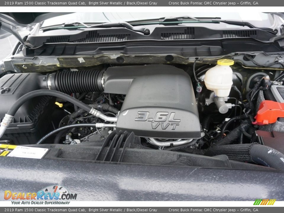 2019 Ram 1500 Classic Tradesman Quad Cab 3.6 Liter DOHC 24-Valve VVT Pentastar V6 Engine Photo #9