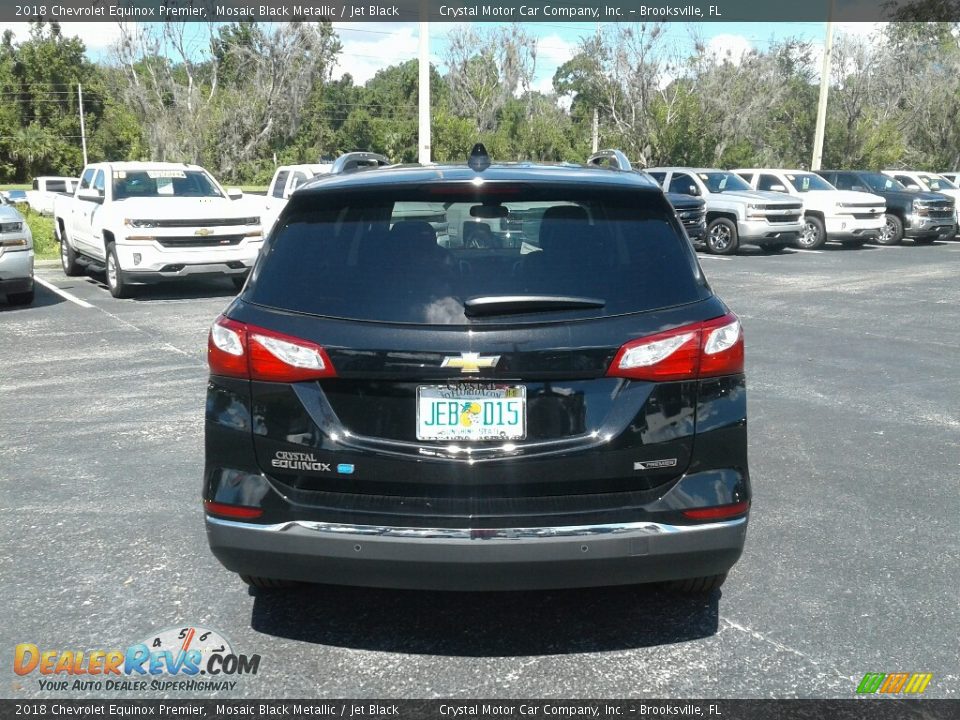 2018 Chevrolet Equinox Premier Mosaic Black Metallic / Jet Black Photo #4