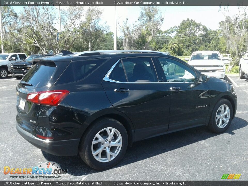 2018 Chevrolet Equinox Premier Mosaic Black Metallic / Jet Black Photo #5