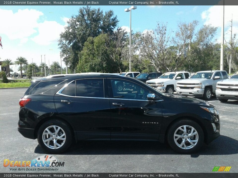 2018 Chevrolet Equinox Premier Mosaic Black Metallic / Jet Black Photo #6