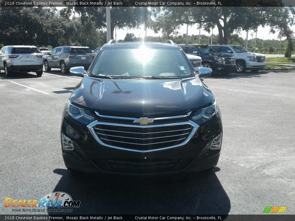 2018 Chevrolet Equinox Premier Mosaic Black Metallic / Jet Black Photo #8