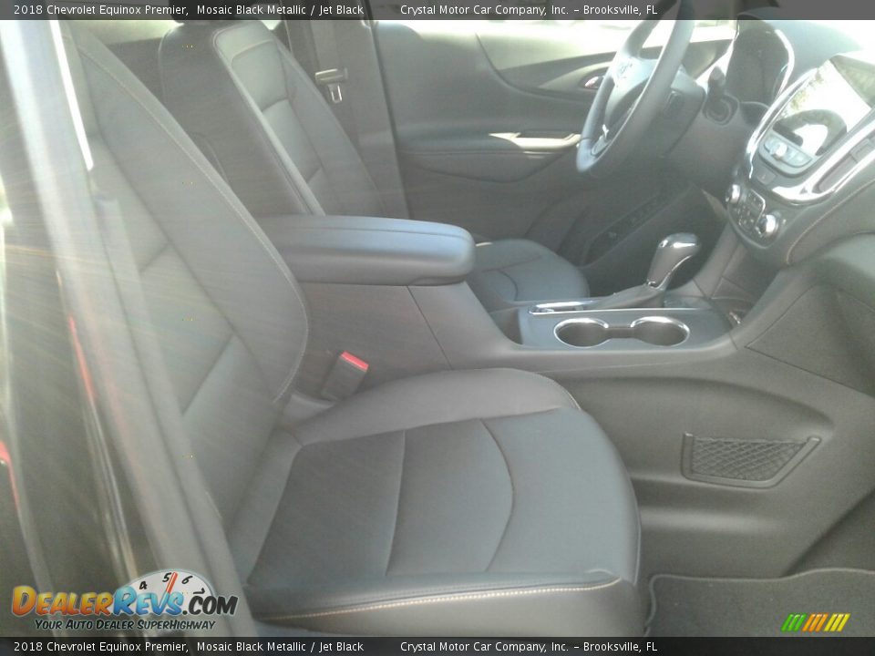 2018 Chevrolet Equinox Premier Mosaic Black Metallic / Jet Black Photo #12