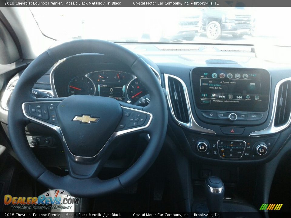 2018 Chevrolet Equinox Premier Mosaic Black Metallic / Jet Black Photo #13