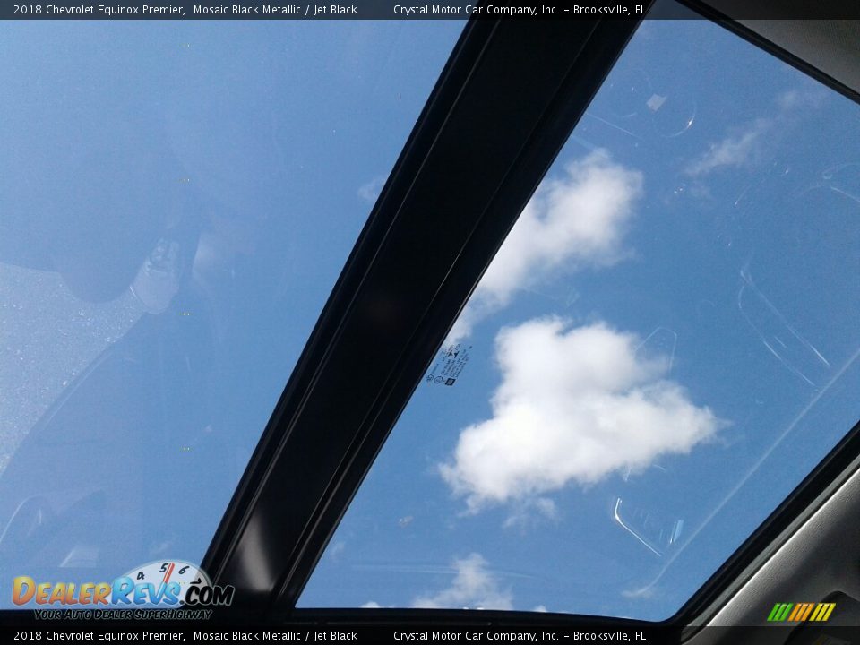 2018 Chevrolet Equinox Premier Mosaic Black Metallic / Jet Black Photo #17