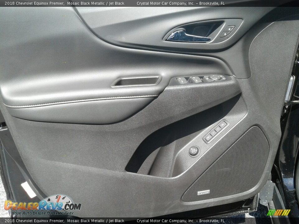 2018 Chevrolet Equinox Premier Mosaic Black Metallic / Jet Black Photo #18