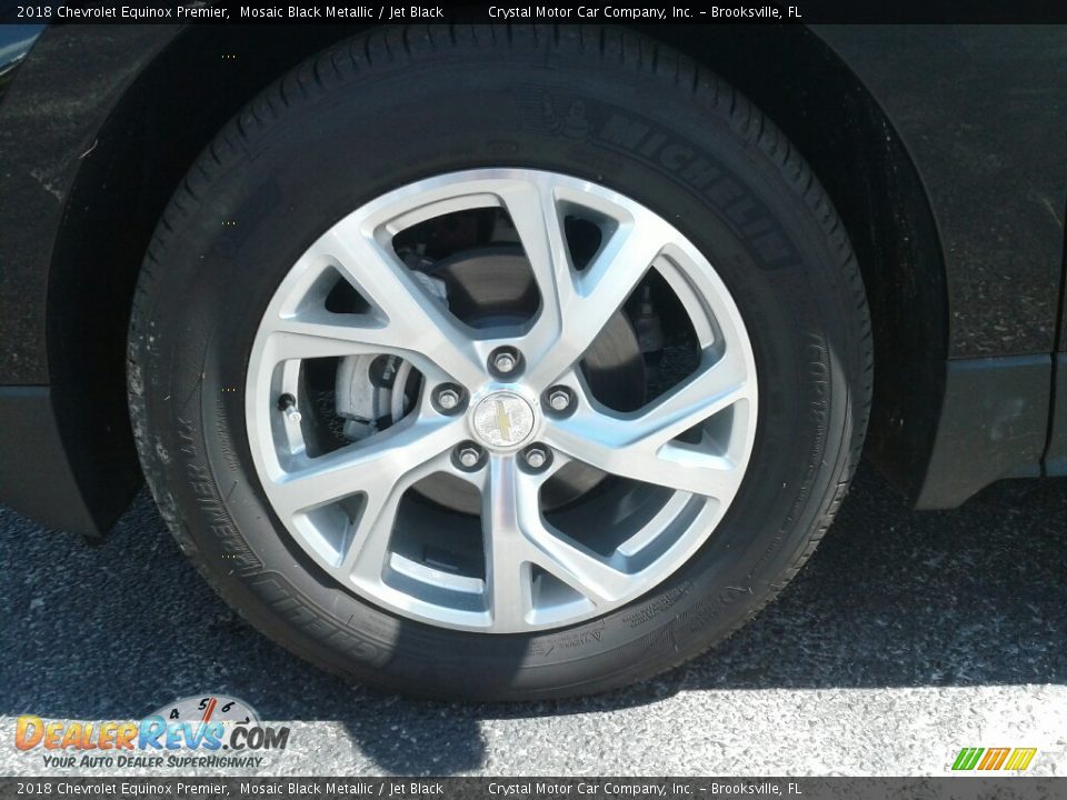 2018 Chevrolet Equinox Premier Mosaic Black Metallic / Jet Black Photo #21