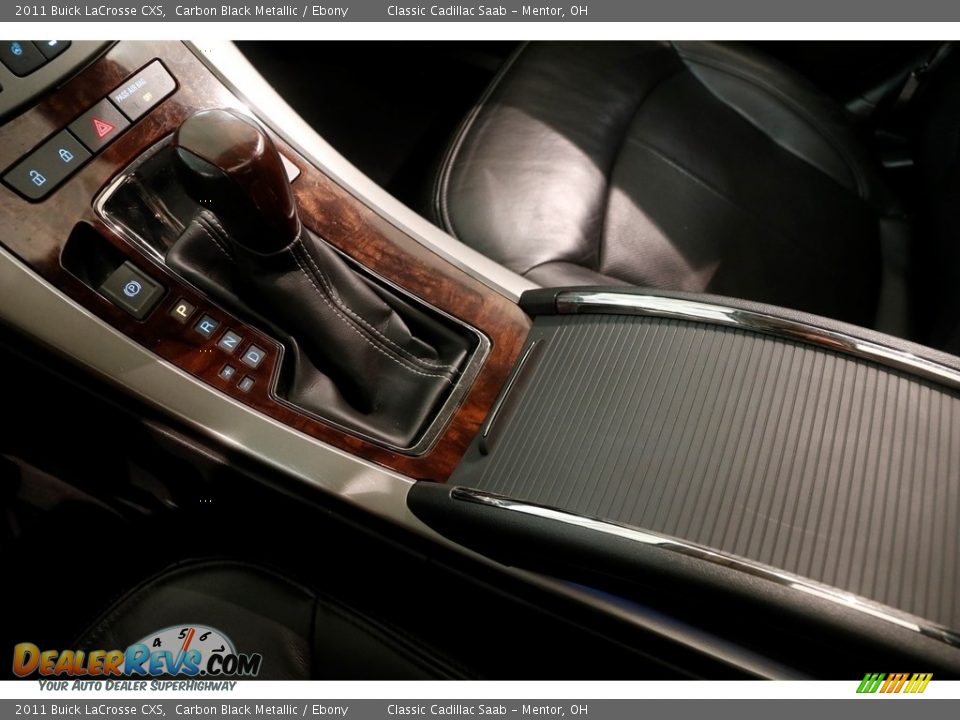 2011 Buick LaCrosse CXS Carbon Black Metallic / Ebony Photo #12