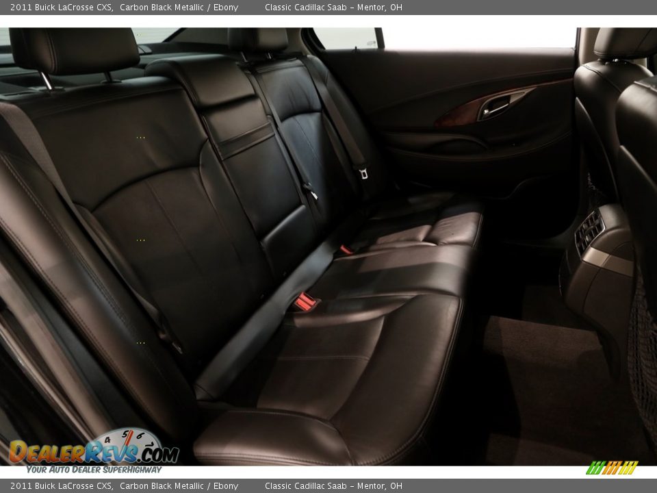 2011 Buick LaCrosse CXS Carbon Black Metallic / Ebony Photo #15