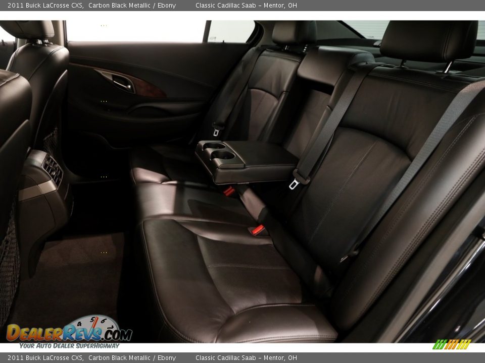 2011 Buick LaCrosse CXS Carbon Black Metallic / Ebony Photo #17