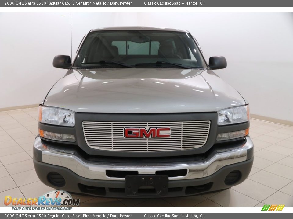 2006 GMC Sierra 1500 Regular Cab Silver Birch Metallic / Dark Pewter Photo #2