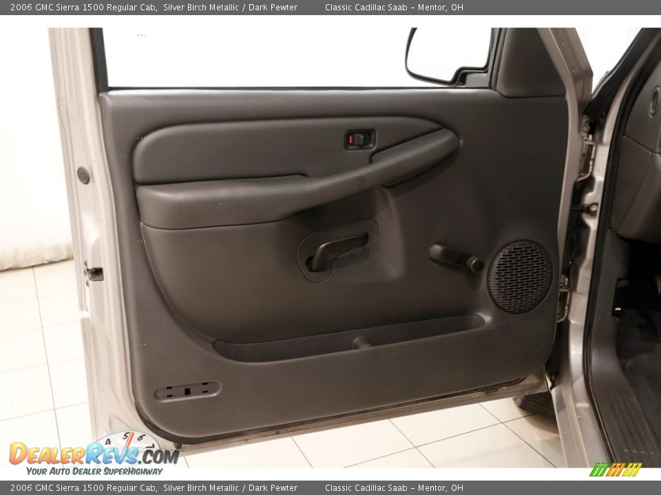 2006 GMC Sierra 1500 Regular Cab Silver Birch Metallic / Dark Pewter Photo #4