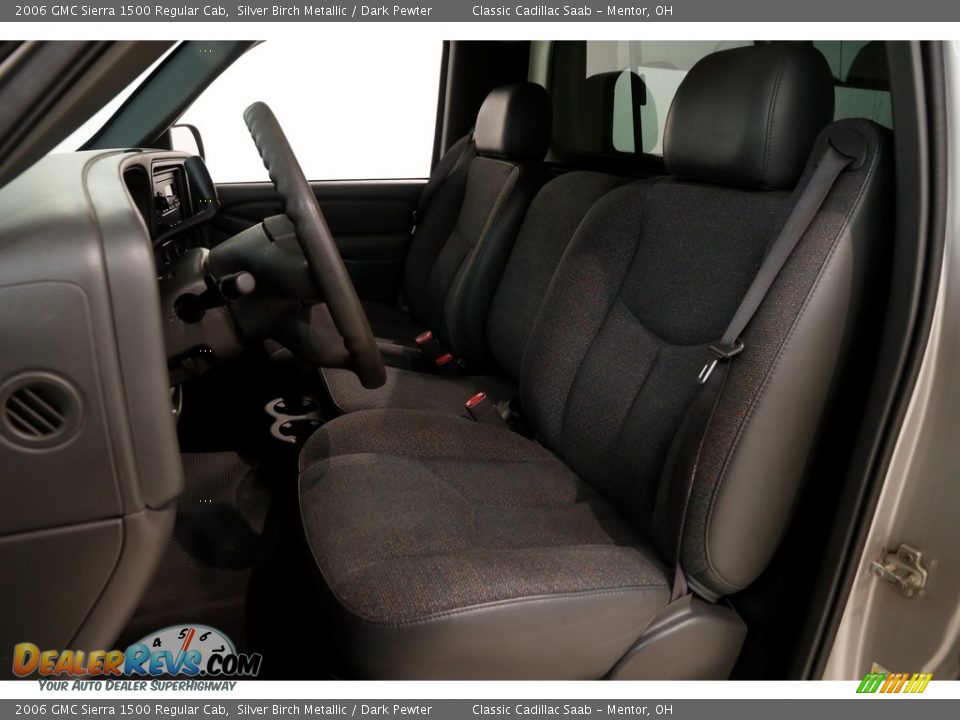 2006 GMC Sierra 1500 Regular Cab Silver Birch Metallic / Dark Pewter Photo #5