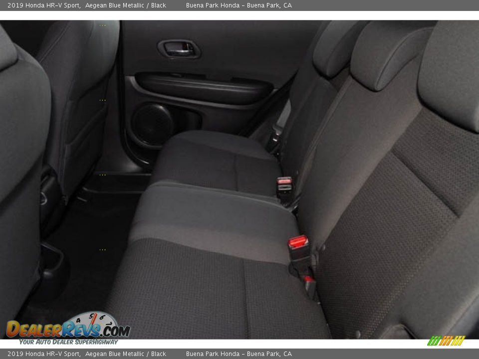 2019 Honda HR-V Sport Aegean Blue Metallic / Black Photo #17