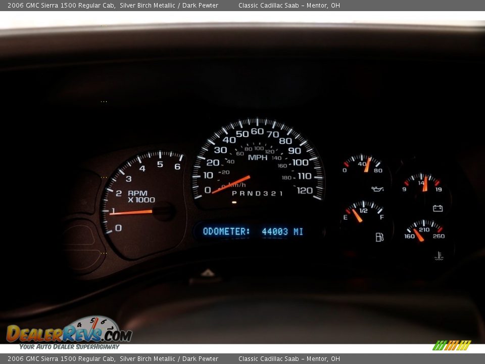 2006 GMC Sierra 1500 Regular Cab Silver Birch Metallic / Dark Pewter Photo #7