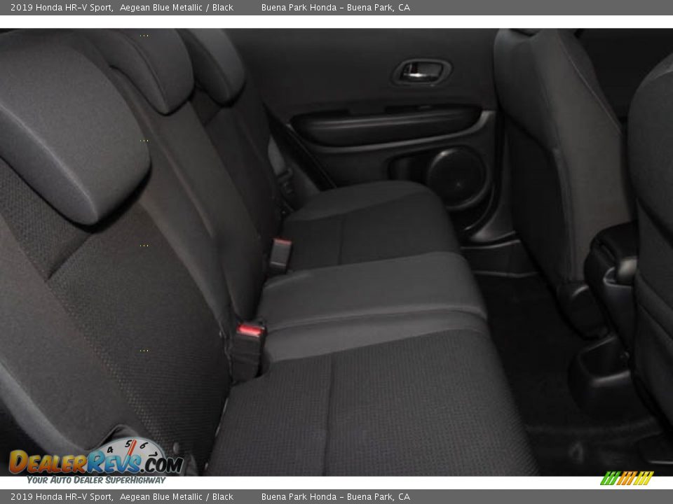 2019 Honda HR-V Sport Aegean Blue Metallic / Black Photo #25