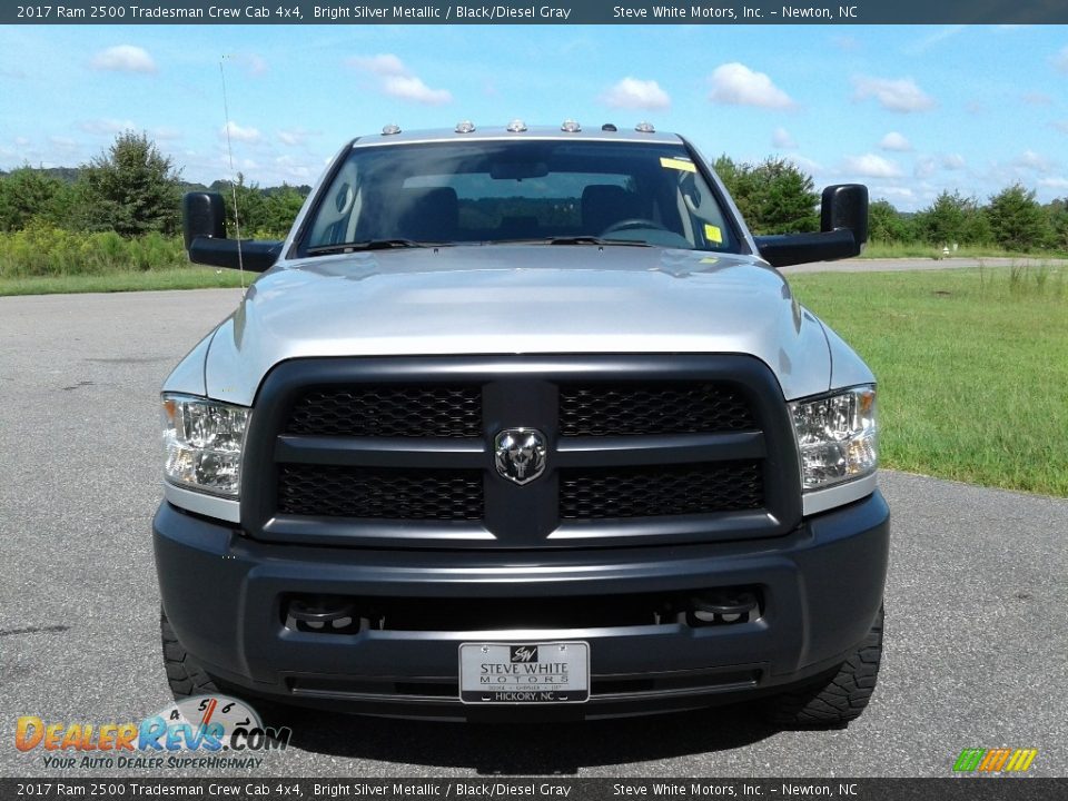 2017 Ram 2500 Tradesman Crew Cab 4x4 Bright Silver Metallic / Black/Diesel Gray Photo #3