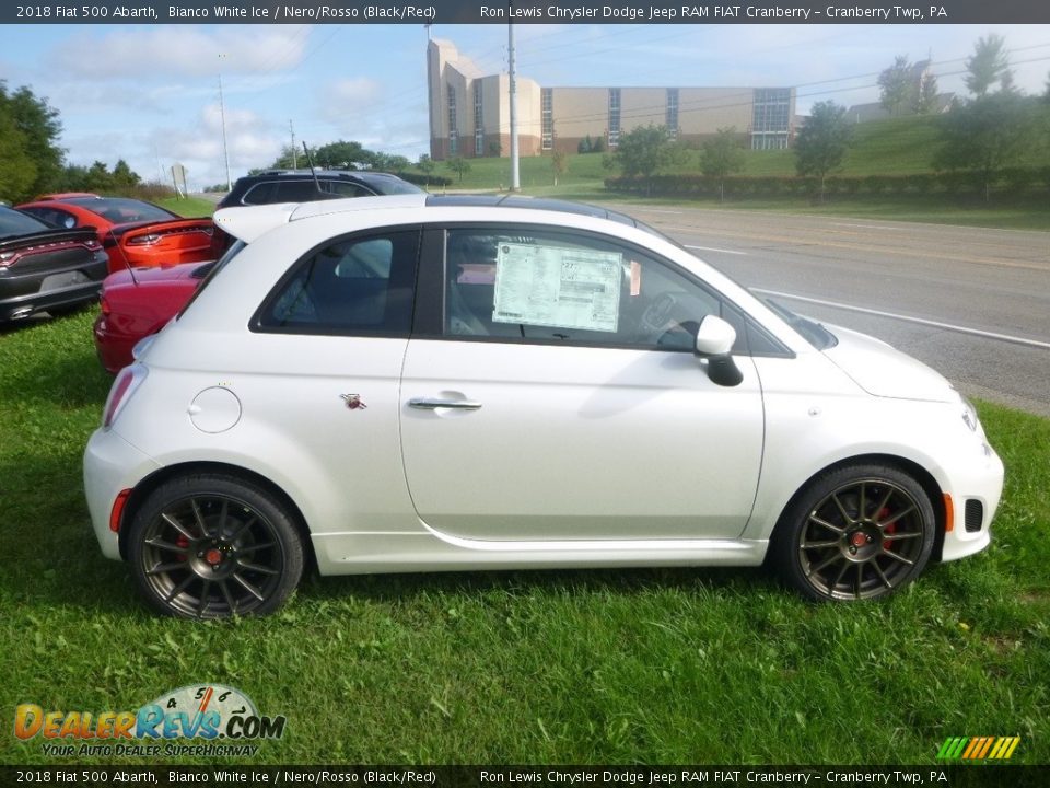 Bianco White Ice 2018 Fiat 500 Abarth Photo #5