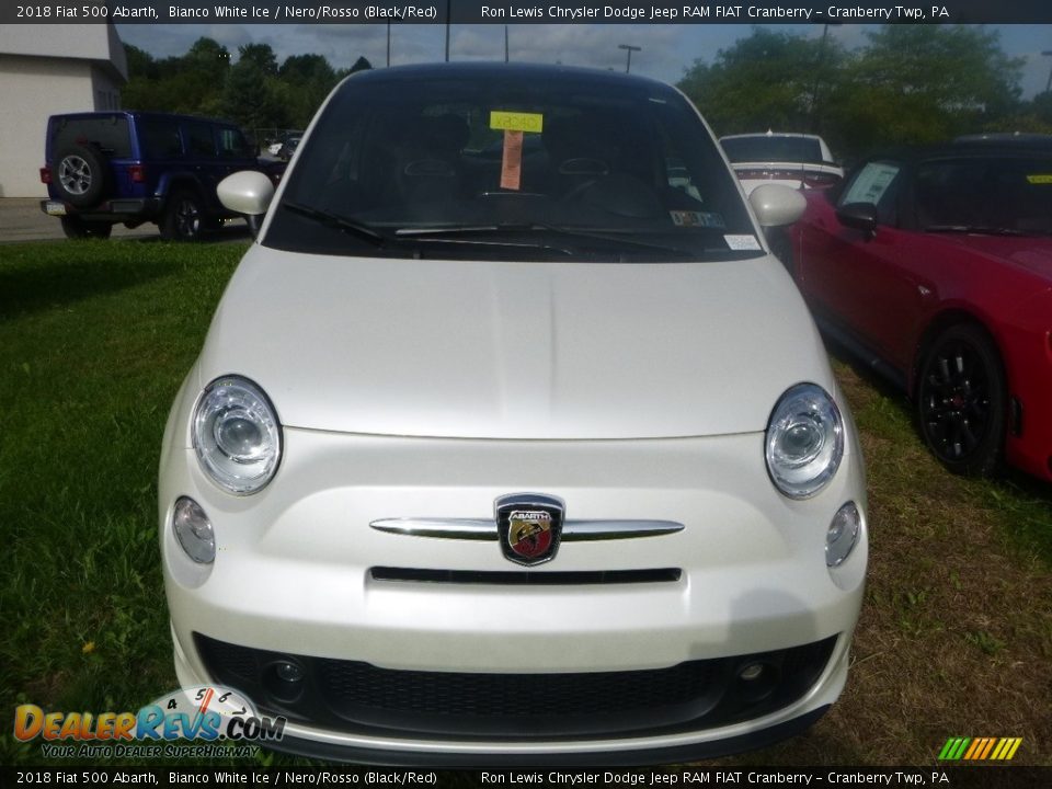 Bianco White Ice 2018 Fiat 500 Abarth Photo #7