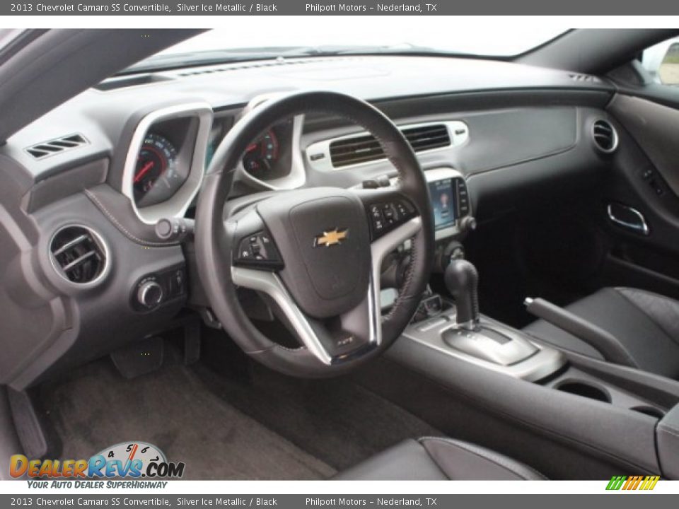 2013 Chevrolet Camaro SS Convertible Silver Ice Metallic / Black Photo #16