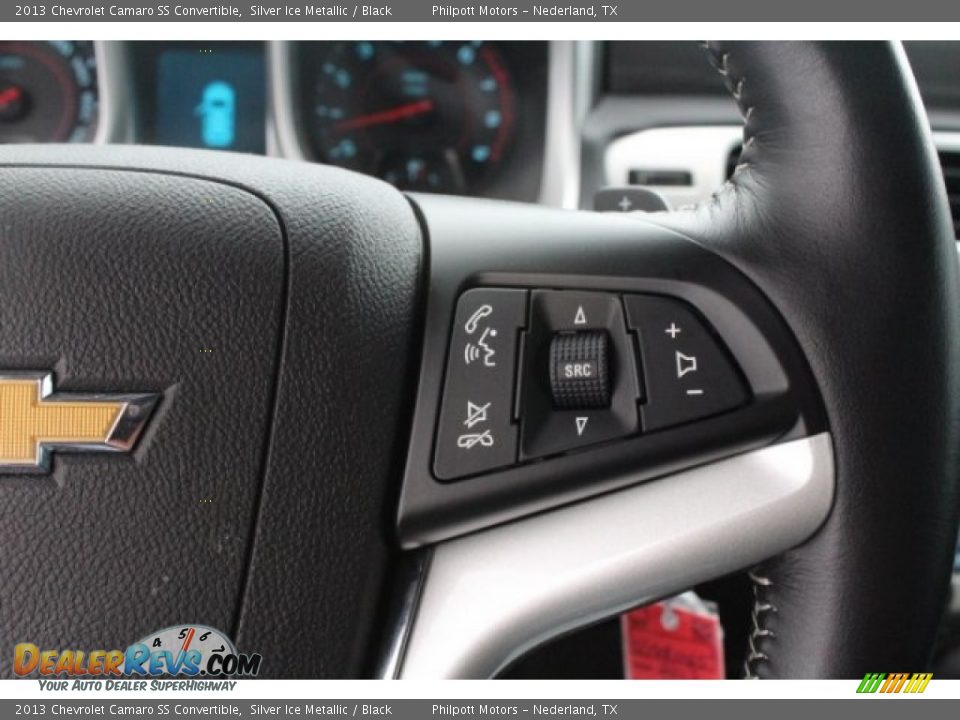 2013 Chevrolet Camaro SS Convertible Silver Ice Metallic / Black Photo #24