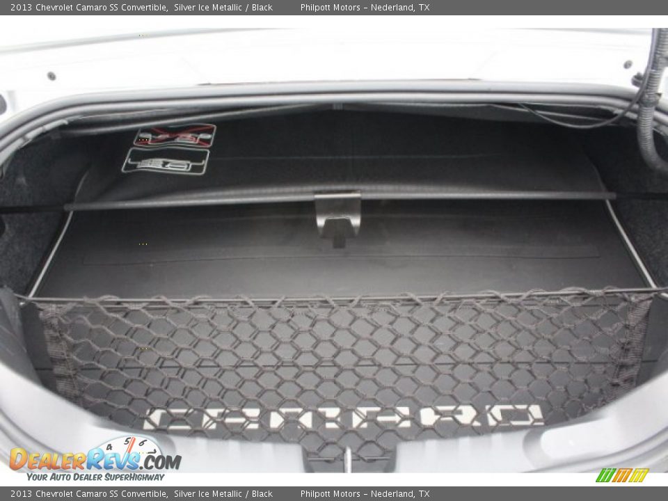 2013 Chevrolet Camaro SS Convertible Silver Ice Metallic / Black Photo #27